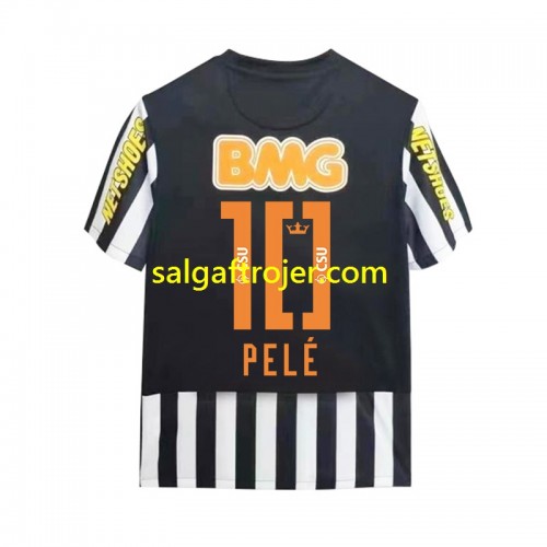 Santos PELE 10 Fodboldtrøjer Retro Udebanesæt 2011-2012 Kort ærmer Santos PELE 10 Fodboldtrøjer Retro Udebanesæt 2011-2012 Kort ærmer